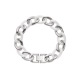Bracelet Gourmette Style Maillons Céramique
