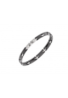 Bracelet Gourmette Style Maillons Céramique