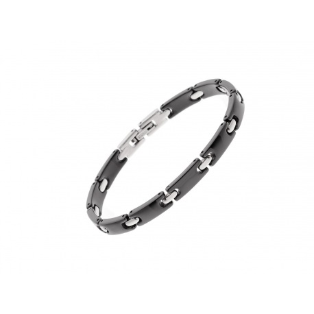 Bracelet Gourmette Style Maillons Céramique
