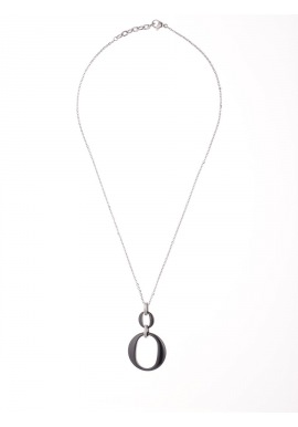 Collier Motif Céramique - Motif Cercle -