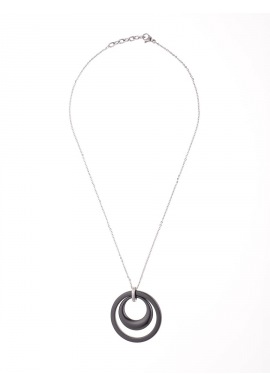 Collier Chaine Forçat Acier & Céramique