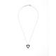 Collier Motif Céramique - Motif Cœur -