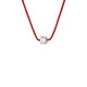 Collier Véritable Diamant 0,05 Carats Serti 4 Griffe