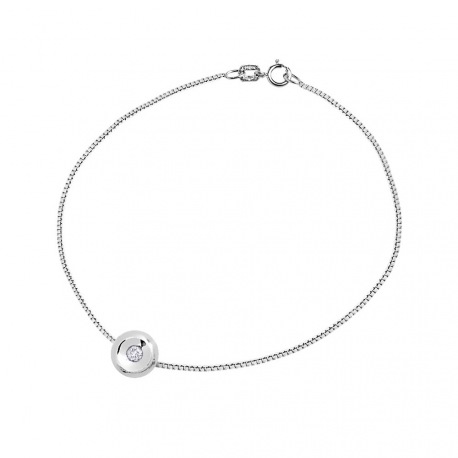 Bracelet Véritable Diamant 0,03 Carats