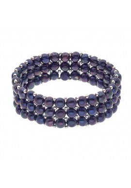 Bracelet 3 Rangs de Perles