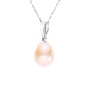 Pendentif Bélière Massive Articulée en Or Blanc