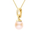 Pendentif Prestige Bélière & Diamants   en Or Jaune