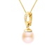 Pendentif Prestige Bélière & Diamants   en Or Jaune